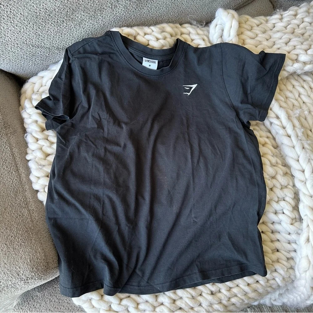 Gymshark Black Short Sleeve Tee